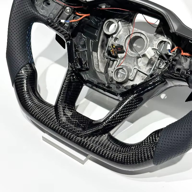 Volante Cupra 2020+/SEAT 2023+ Fibra de Carbono/LEDs