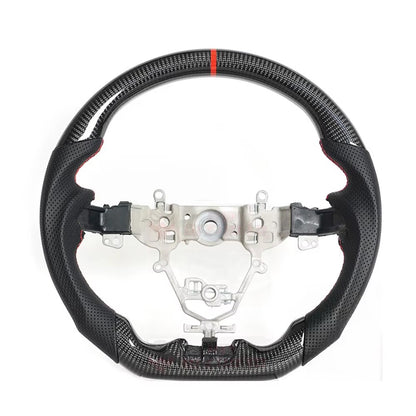 Volante Suzuki Swift 2018+ Fibra de Carbono/Cuero perforado