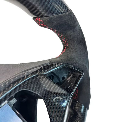 Volante Camaro/Corvette C7 2015+ Fibra de Carbono/Alcantara italiana