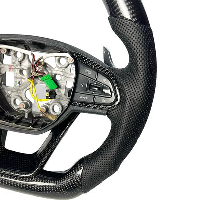 Volante Geely Emgrand/Okavango Fibra de Carbono/Cuero Perforado