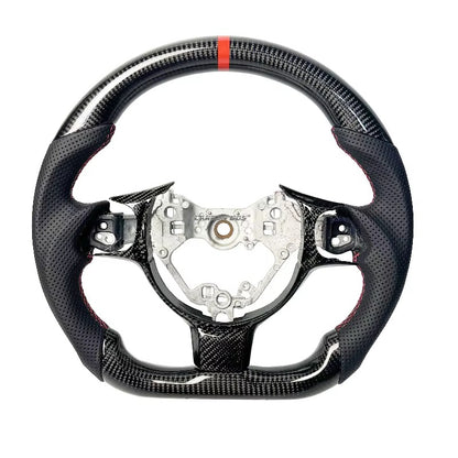 Volante GR86/Subaru BRZ Fibra de carbono/Cuero Perforado