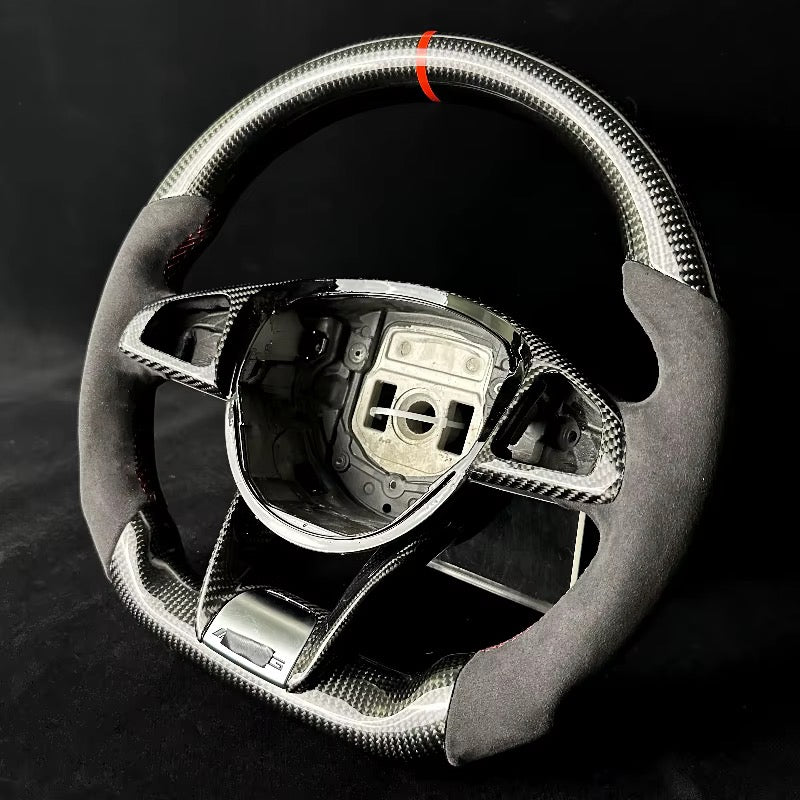 Volante Mercedes W205 2015-2019 Fibra de Carbono/Alcantara italiana