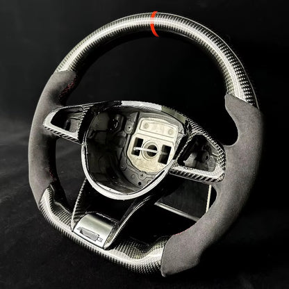 Volante Mercedes W205 2015-2019 Fibra de Carbono/Alcantara italiana