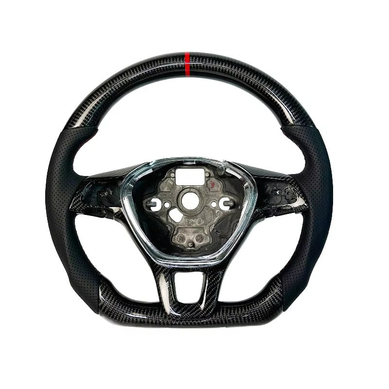 Volante VW 2016-2020 Fibra de Carbono/Cuero Perforado/Alcantara Italiana