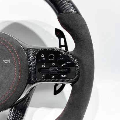 Volante AMG 2019+ Fibra de Carbono/Alcantara Italiana/LEDs (sin botones)