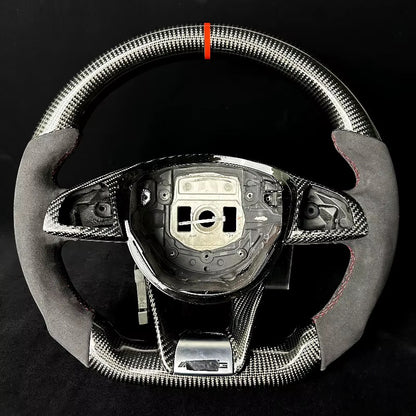 Volante Mercedes W205 2015-2019 Fibra de Carbono/Alcantara italiana