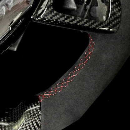Volante Mercedes W205 2015-2019 Fibra de Carbono/Alcantara italiana