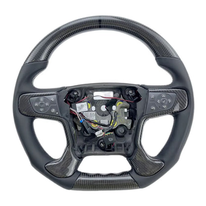 Volante Silverado/Sierra/Tahoe/Suburban/Yukon 2014-2019 Fibra de carbono