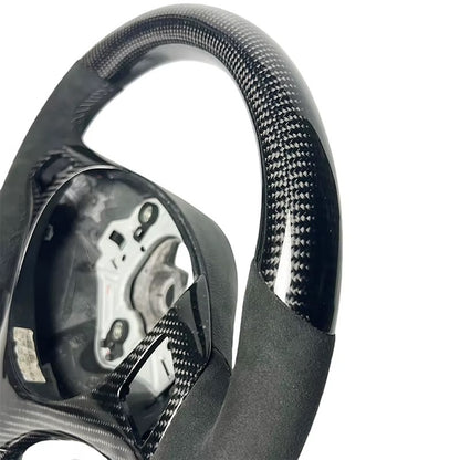 Volante BMW E8X, E9X Fibra de Carbono/Alcantara italiana