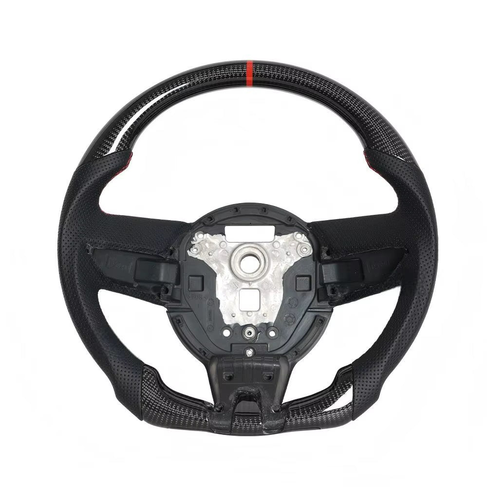 Volante Camaro 2010-2013 Fibra de carbono/Cuero Perforado