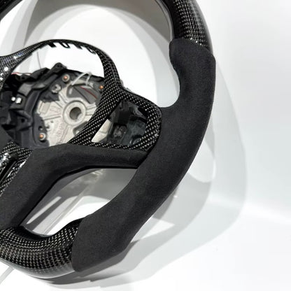 Volante BMW G20/G30/G80 2019-2024 Fibra de Carbono/Alcántara italiana/LEDs