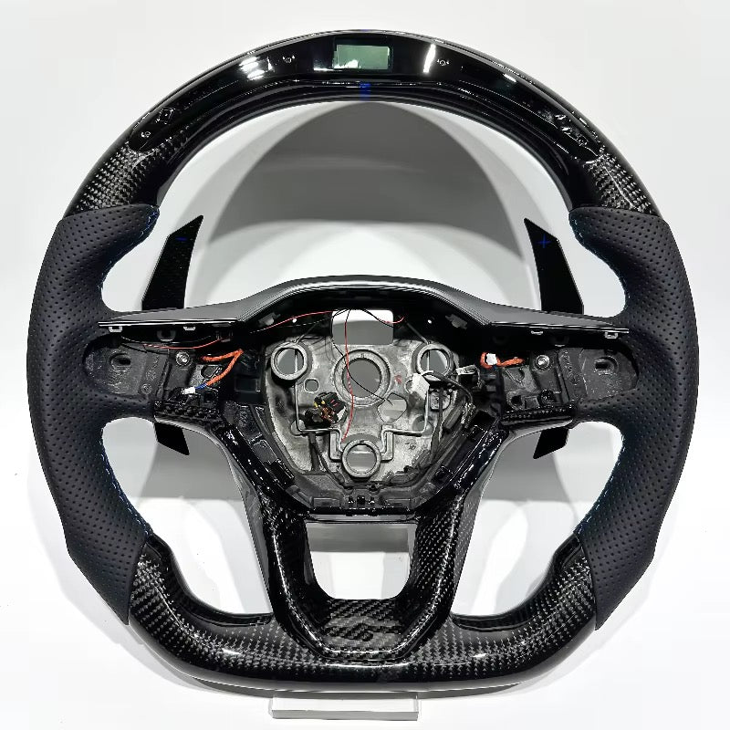 Volante Cupra 2020+/SEAT 2023+ Fibra de Carbono/LEDs