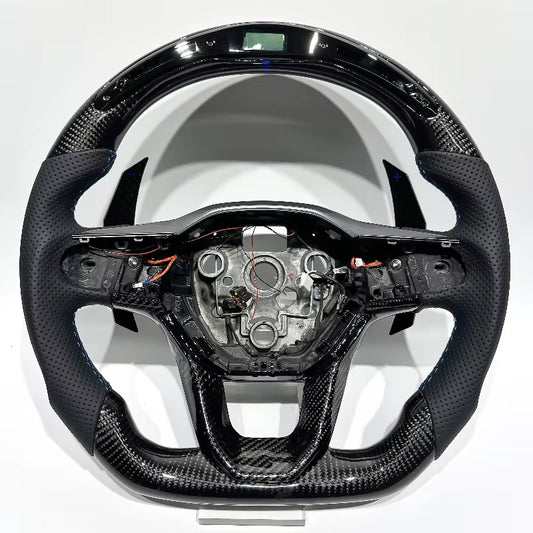 Volante Cupra 2020+/SEAT 2023+ Fibra de Carbono/LEDs