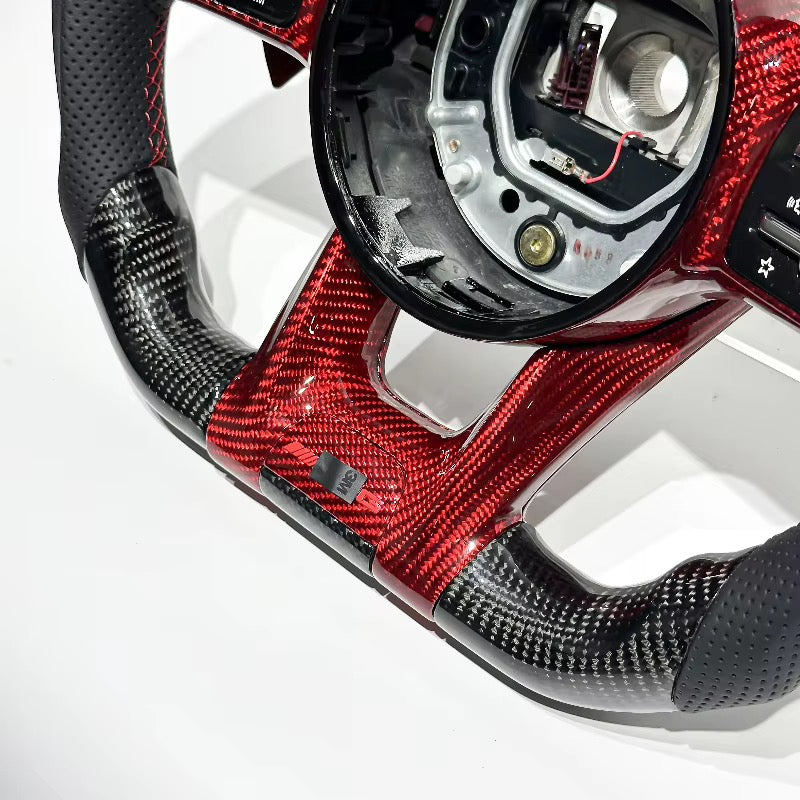 Volante AMG 2019+ Fibra de Carbono/Cuero perforado