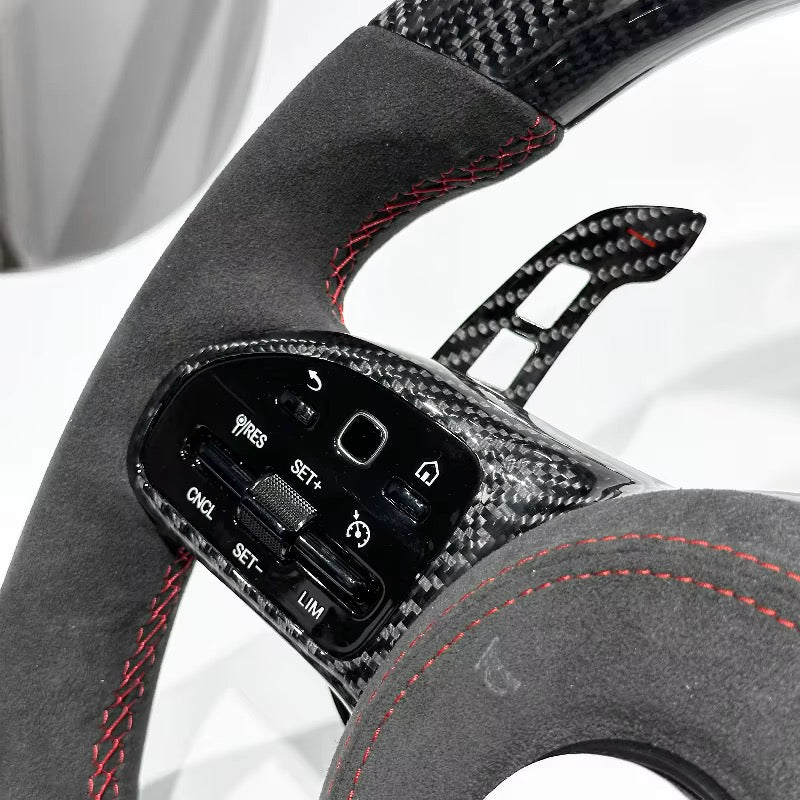 Volante AMG 2019+ Fibra de Carbono/Alcantara Italiana/LEDs (sin botones)