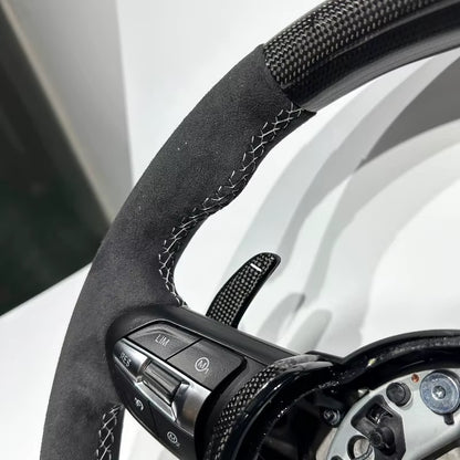 Volante BMW F10/F20/F30/F40/F80 en Fibra de Carbono Msport