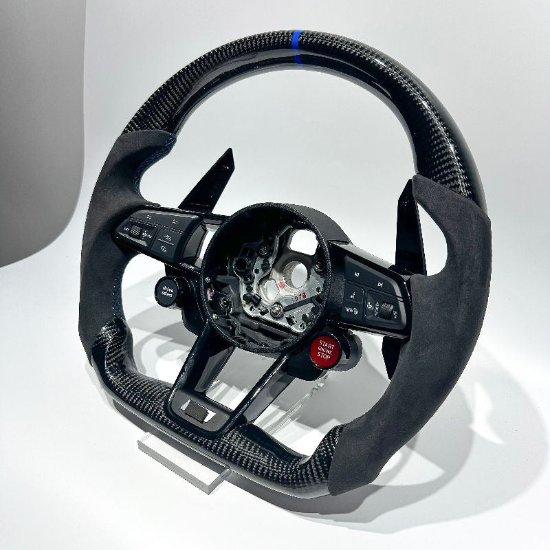 Volante Audi 2017+ R8 Style / Fibra de Carbono