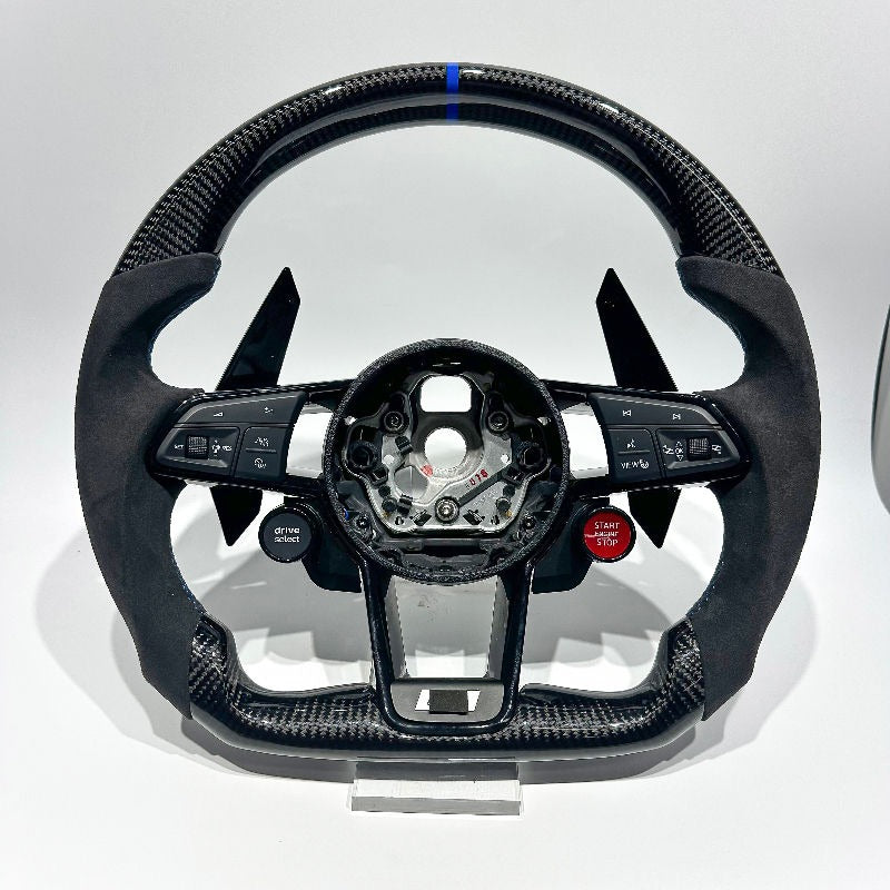 Volante Audi 2017+ R8 Style / Fibra de Carbono
