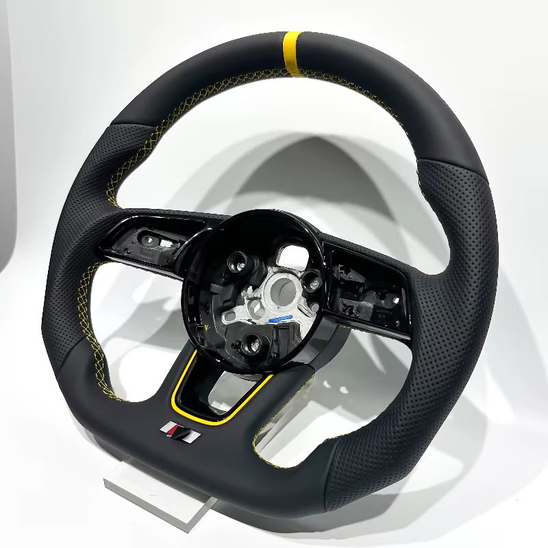 Volante Audi 2017+ Cuero Nappa / Detalles Amarillo