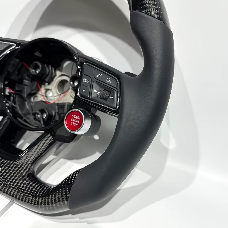 Volante Audi 2017+ Fibra de Carbono/LEDs