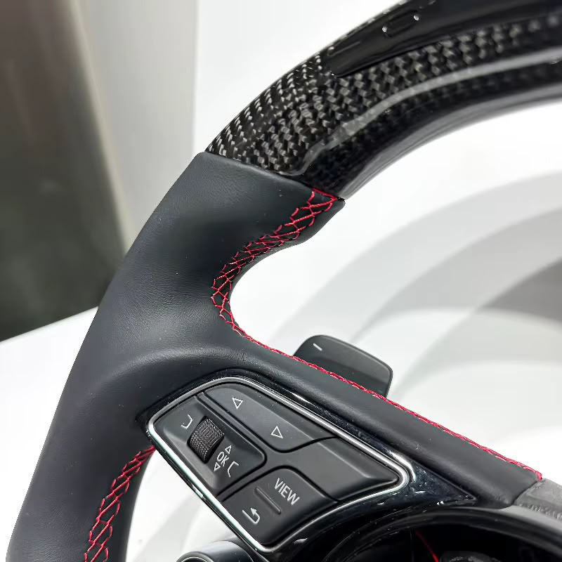 Volante Audi 2017+ Fibra de Carbono/LEDs