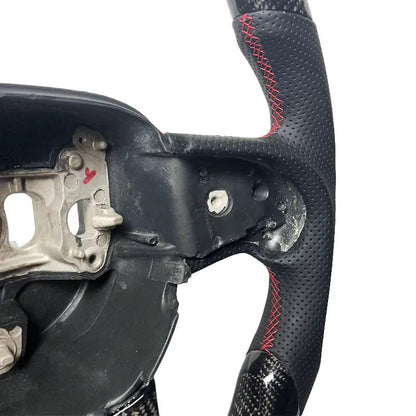 Volante RT/SRT Durango, Charger, Challenger, 300, Grand Cherokee 2015+ Fibra de Carbono/Cuero perforado