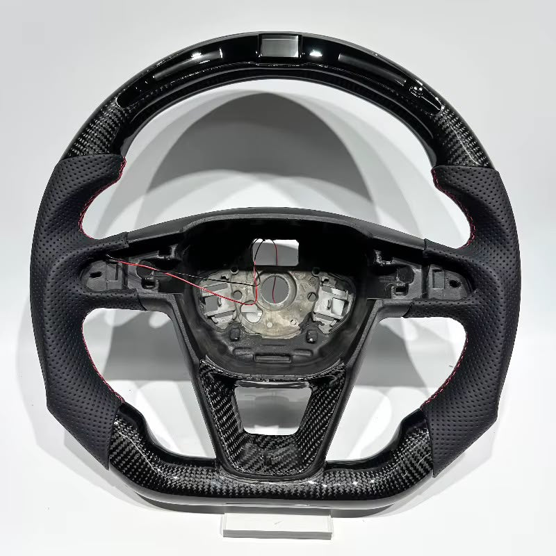 Volante SEAT/Cupra Leon 2014-2020 Fibra de Carbono/LEDs