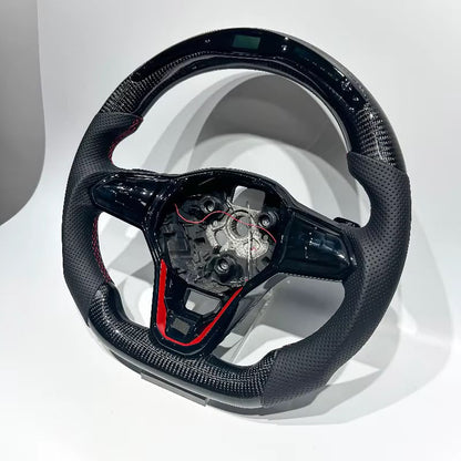 Volante VW 2020+ Fibra de carbono/LEDS