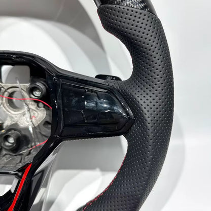 Volante VW 2020+ Fibra de carbono/LEDS