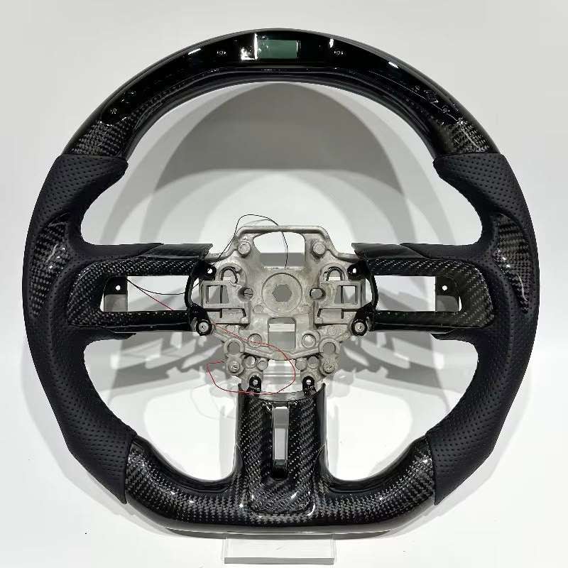 Volante Mustang S550 2015-2023 Fibra de carbono/LEDs