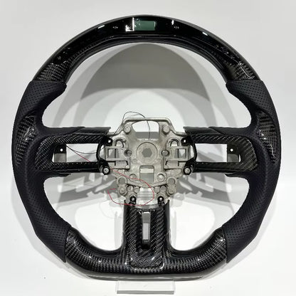 Volante Mustang S550 2015-2023 Fibra de carbono/LEDs
