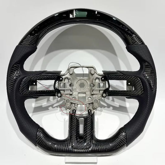Volante Mustang S550 2015-2023 Fibra de carbono/LEDs