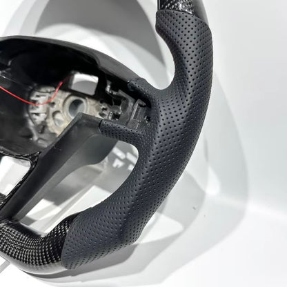 Volante SEAT/Cupra Leon 2014-2020 Fibra de Carbono/LEDs