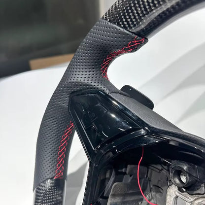 Volante VW 2020+ Fibra de carbono/LEDS