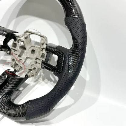 Volante Mustang S550 2015-2023 Fibra de carbono/LEDs